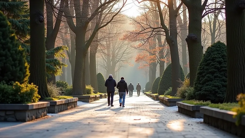 Lesní promenáda v Mariánských Lázních